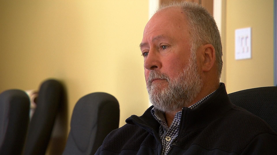 O'Neil Cloutier, directeur général du Regroupement des pêcheurs professionnels du sud de la Gaspésie.