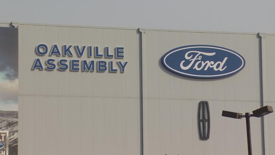 L'usine Ford à Oakville.