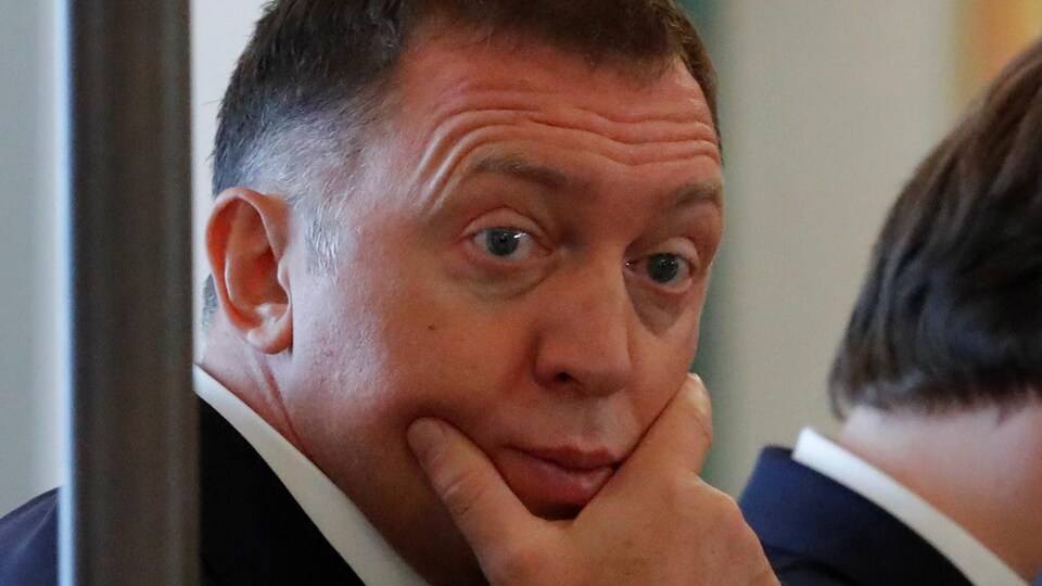 Oleg Deribaska, the head of Russian aluminum.