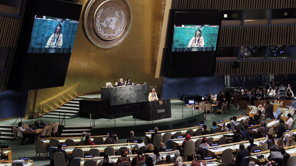 Ouverture de la 16e Instance permanente des Nations unies sur les questions autochtones, New York, 2017