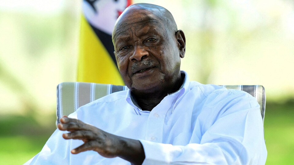 Yoweri Museveni, le président de l'Ouganda.