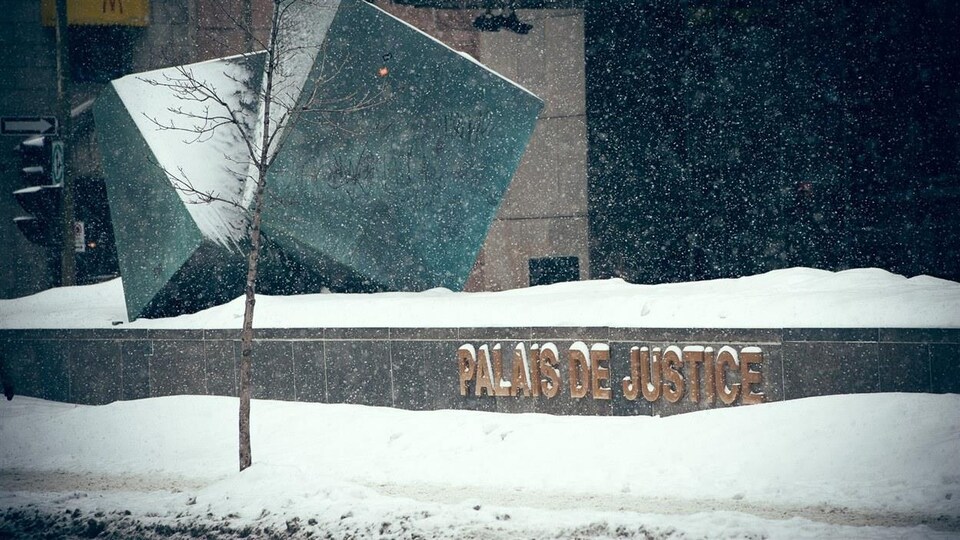 Le palais de justice de Montréal.