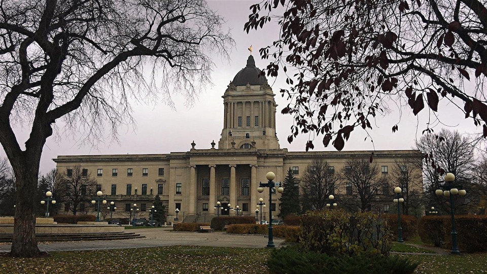 Le palais législatif du Manitoba, à Winnipeg.