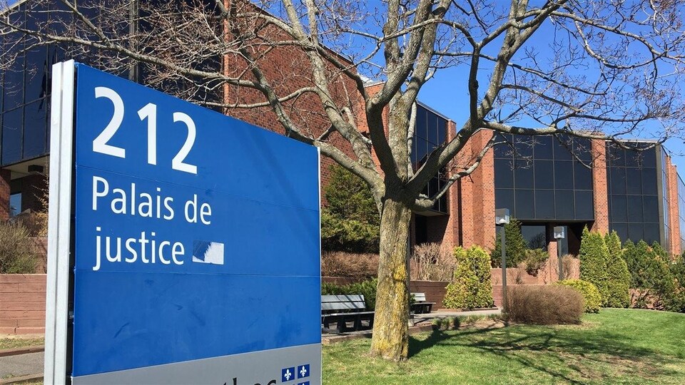 Le Palais de justice à Shawinigan.