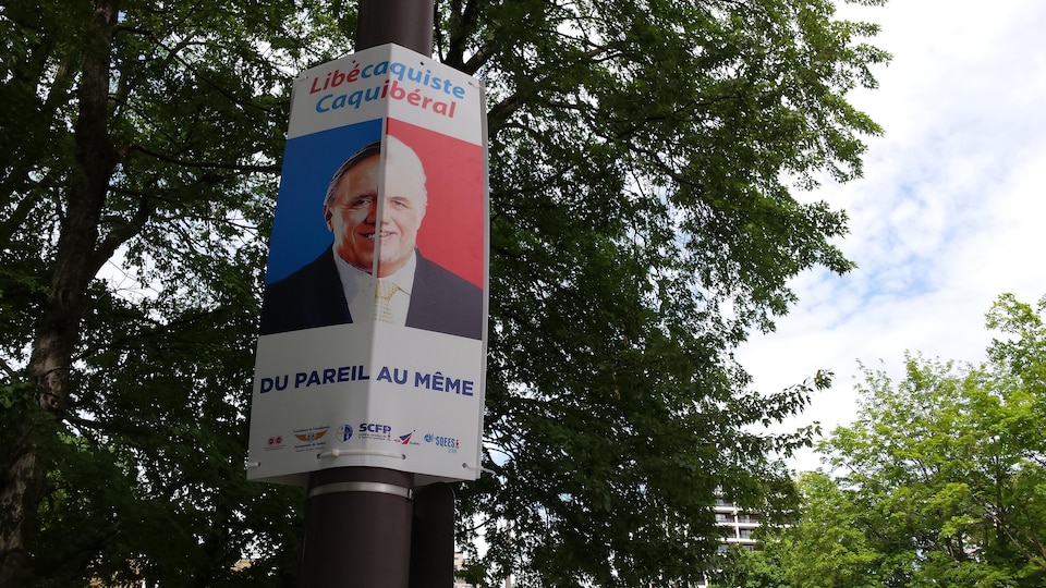 Les 200 pancartes syndicales installées à Québec ont été retirées la semaine dernière.