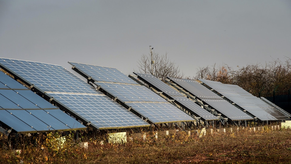 Des panneaux solaires dans le nord de la France