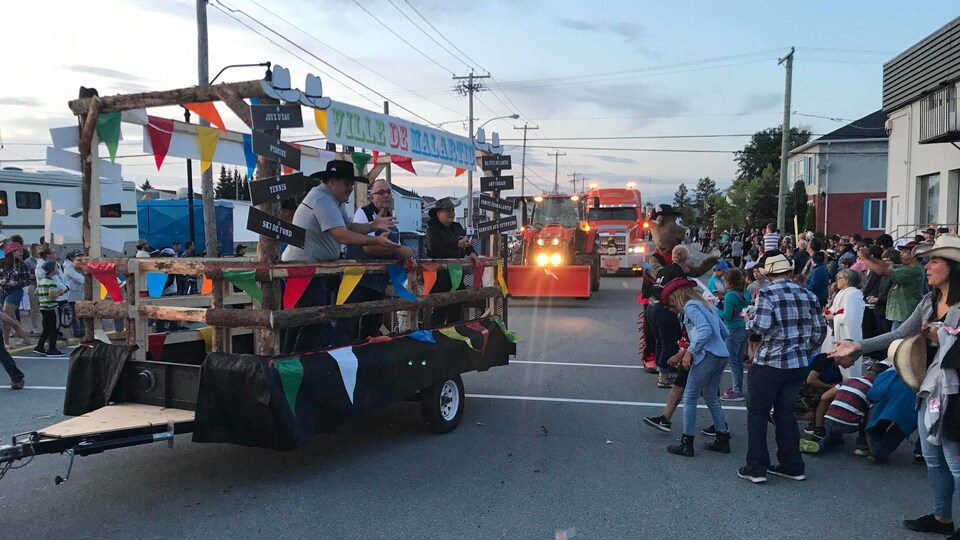 Le défilé du Festival western de retour au centre-ville de Malartic
