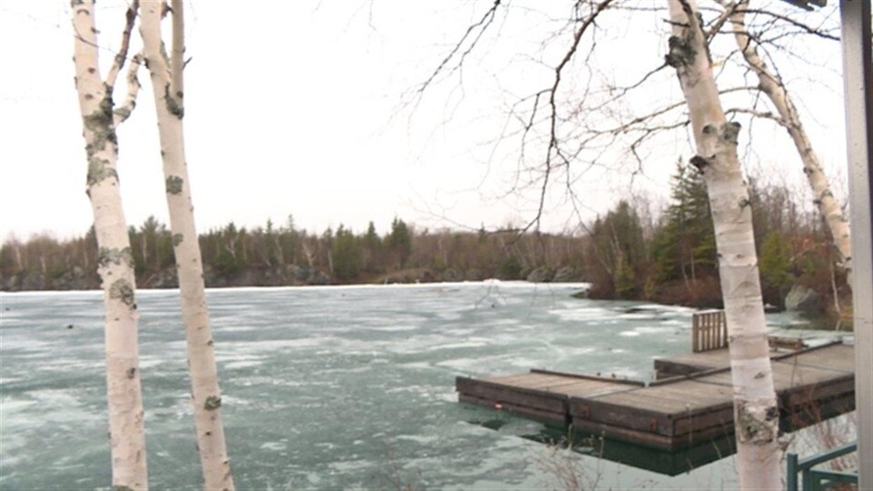Un lac dans un parc du Nouveau-Brunswick