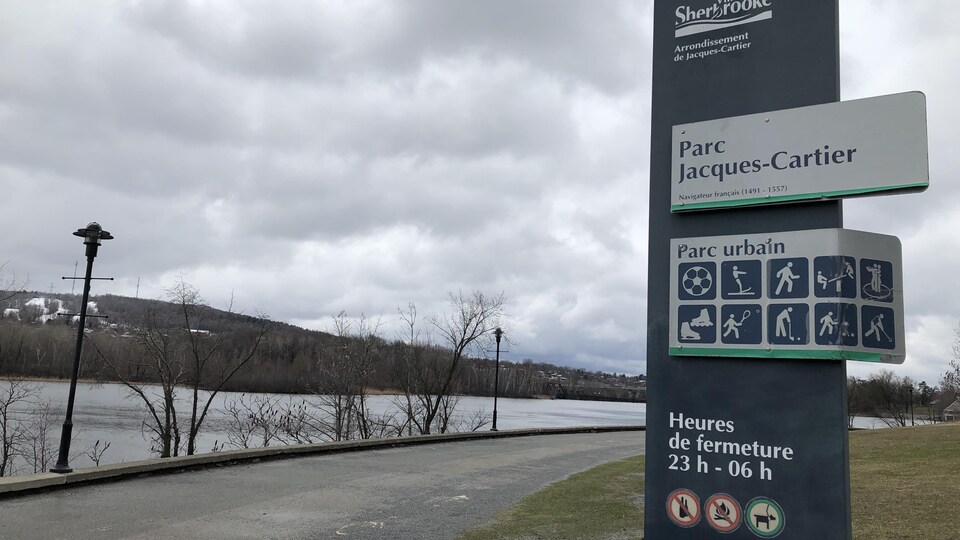 Le parc Jacques-Cartier à Sherbrooke.