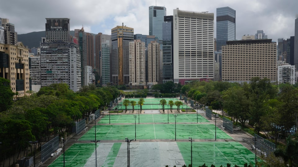 Victoria Park of Hong Kong.