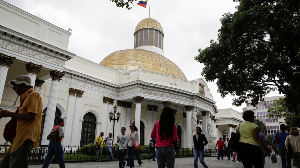  Le parlement du Venezuela  à Caracas (archives)