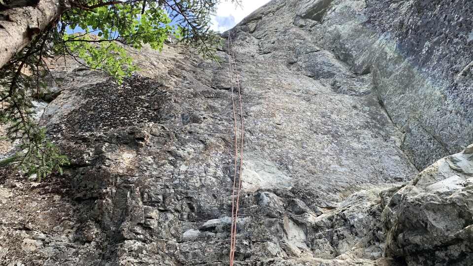 Un mur d’escalade unique développé près de Rouyn-Noranda