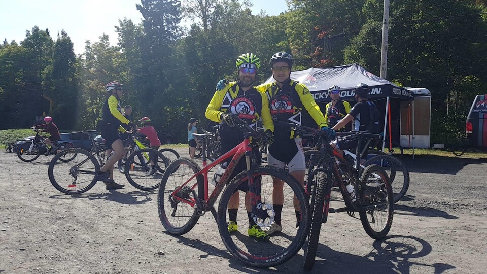 Des participants du Vélo Challenge 2017