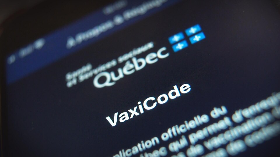 L'application VaxiCode