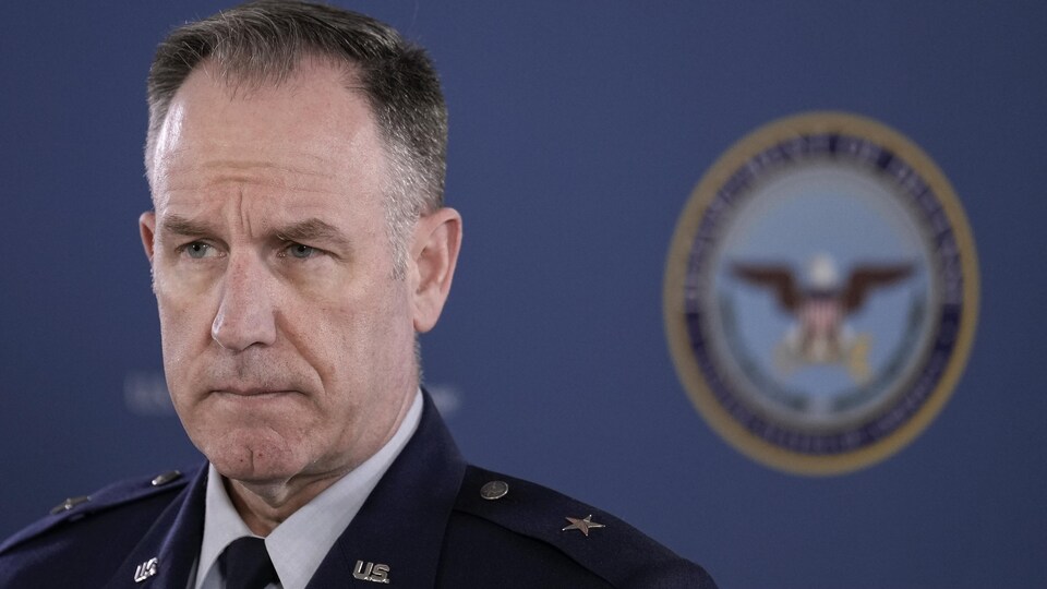 Le brigadier-général Pat Ryder, porte-parole du Pentagone