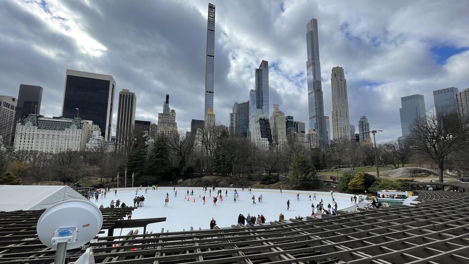 La patinoire de Central Park 