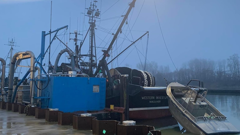 Le port de Steveston, à Richmond, au sud de Vancouver, en Colombie-Britannique