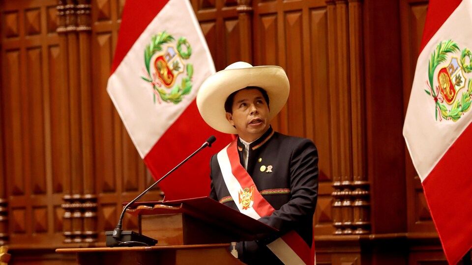 Le président péruvien Pedro Castillo