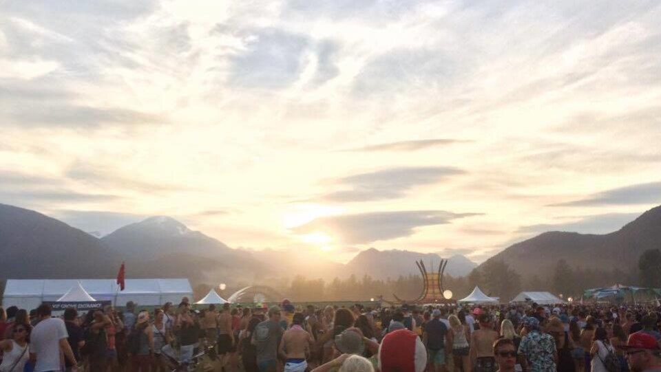 L'édition 2016 du festival de musique de Pemberton en Colombie-Britannique.