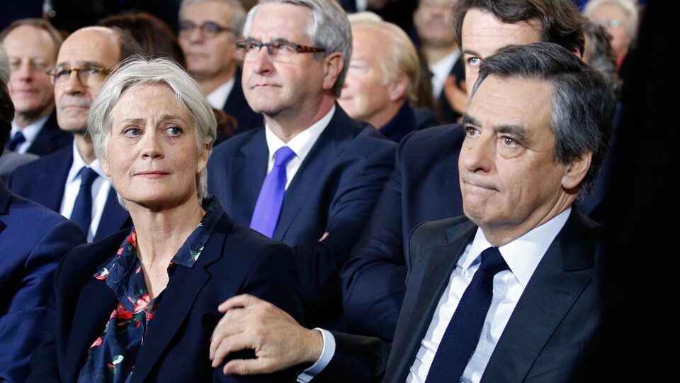 Penelope Fillon avec son mari, François Fillon