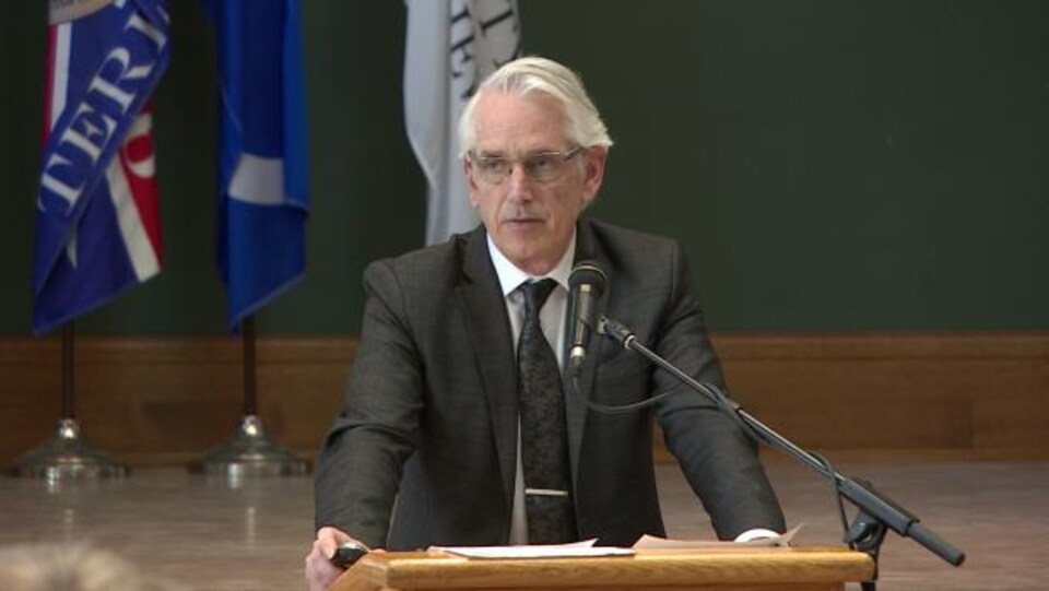 Peter Stoicheff, le recteur de l'Université de la Saskatchewan.