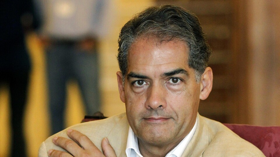 Portrait de l'écrivain Philip Kerr