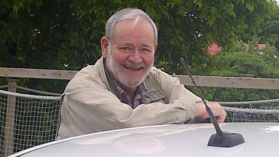 Philippe Landry, souriant.