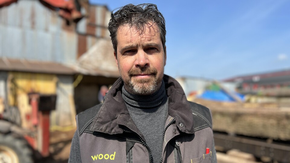 Philippe Seynave, owner of Wood sur mesure, in the north of France.