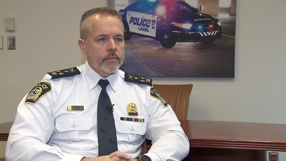 Pierre Brochet est le président de l'Association des directeurs de police du Québec.