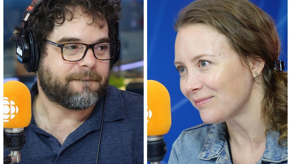 Pierre-Luc Brillant et Isabelle Blais.