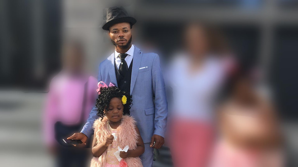 Pierre Mulumba et sa fille, Ninelle Tshamwena.