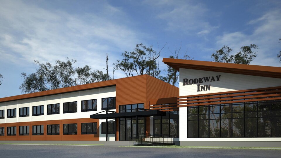 Le Rodeway Inn de Pikogan sera équipé d'une piscine intérieure et d'un gymnase.