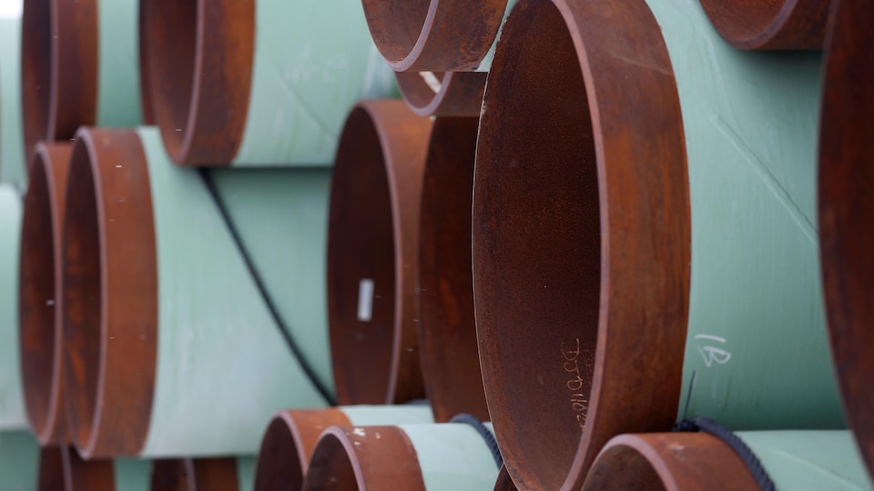 Photo de morceaux de pipelines