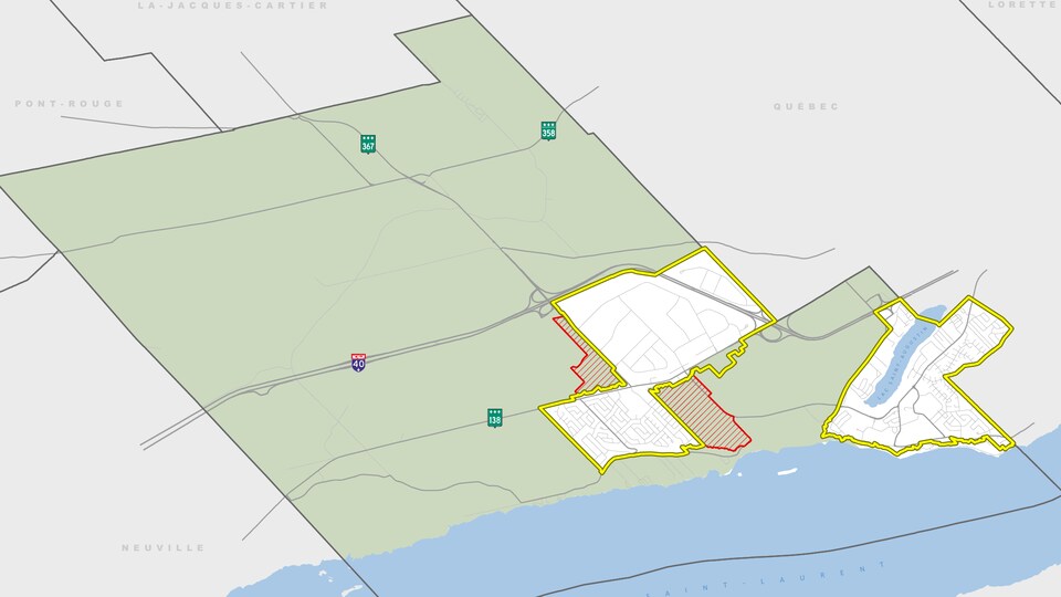 Dézonage à SaintAugustindeDesmaures d﻿es citoyens se font entendre