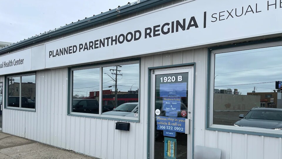 Le bâtiment qui logeait les bureaux de Planned Parenthood à Regina, avant la fermeture causée par des soucis financiers.