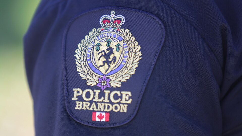 Le logo de la police de Brandon.