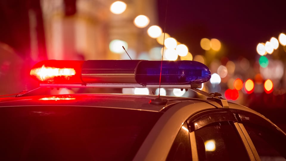 Une intervention policière.