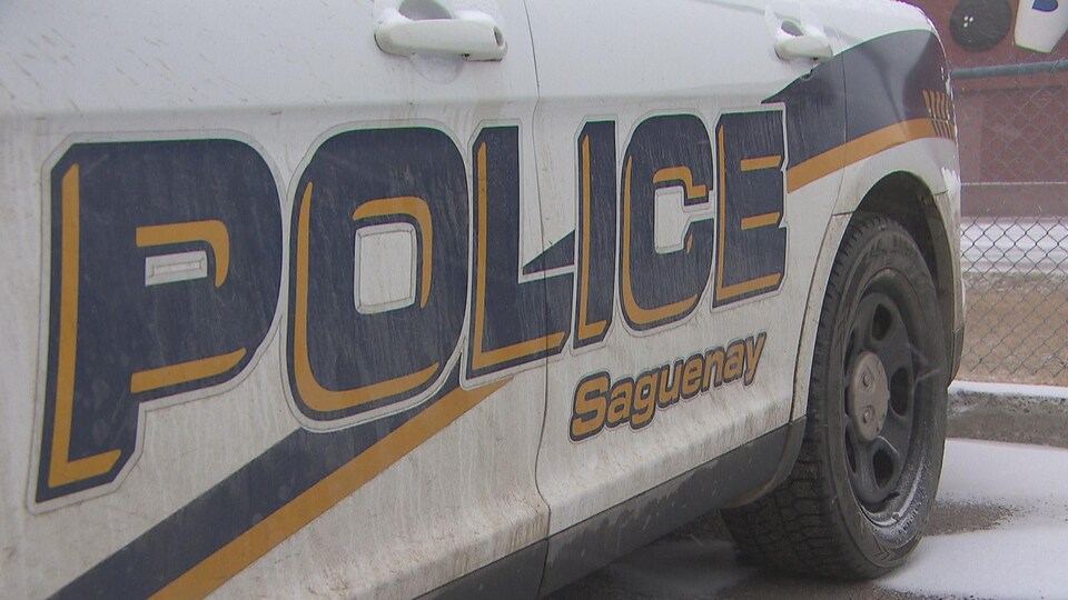 Une autopatrouille de la police de Saguenay.