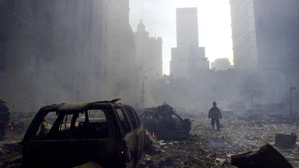 Les pompiers présents au World Trade Center le 11 septembre 2001