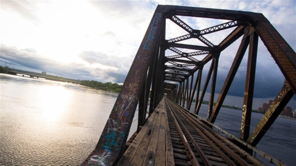 Le pont Prince de Galles entre Ottawa et Gatineau
