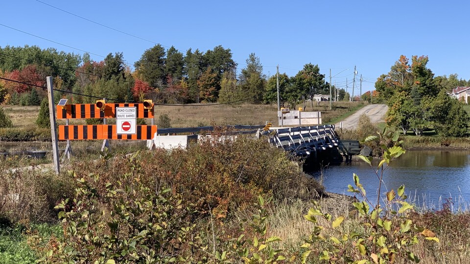 Le pont de Rivière-du-Portage
