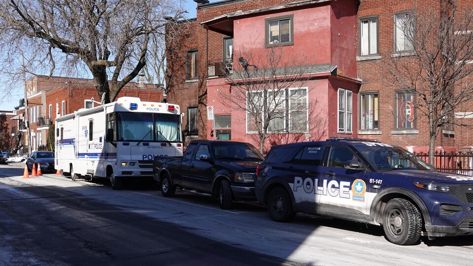 Poste de commandement mobile du SPVM.