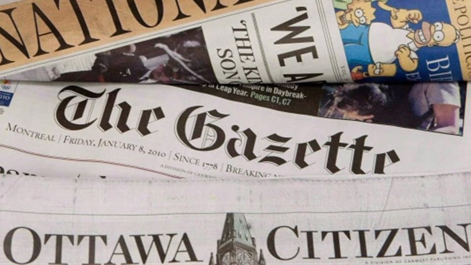 Archives : journaux de Postmedia.
