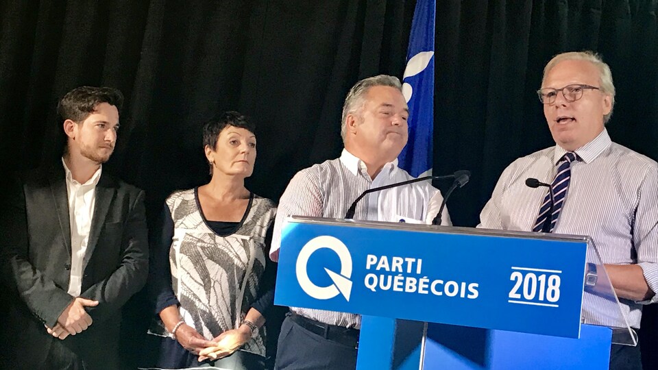 Le chef du Parti québécois Jean-François Lisée