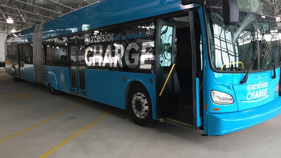 Un autobus 100 % électrique testé par la Ville de Québec