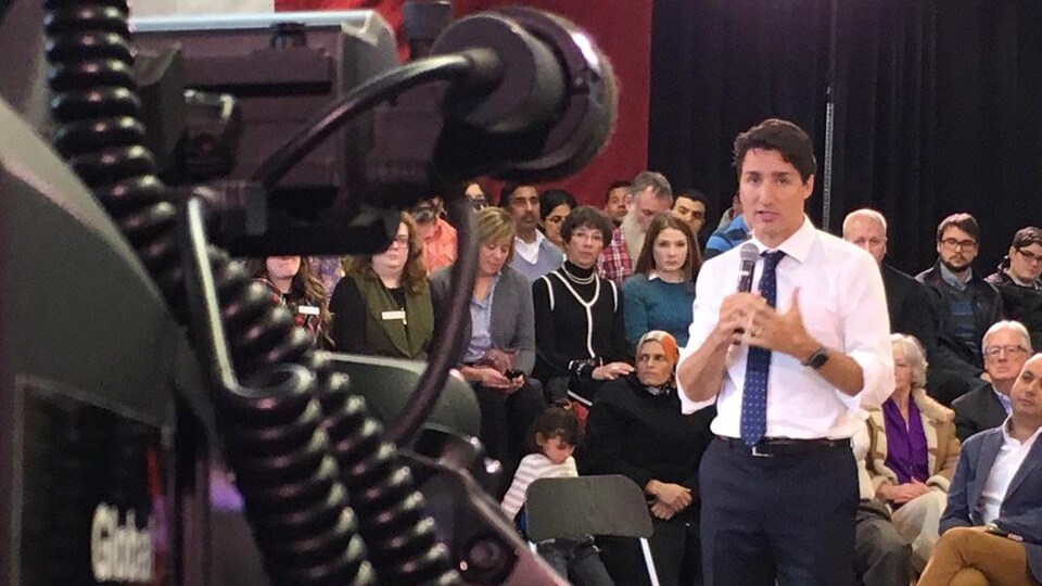 Le premier ministre du Canada, Justin Trudeau, a été interrogé sur une foule de questions.