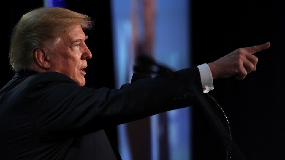 Le président américain Donald Trump