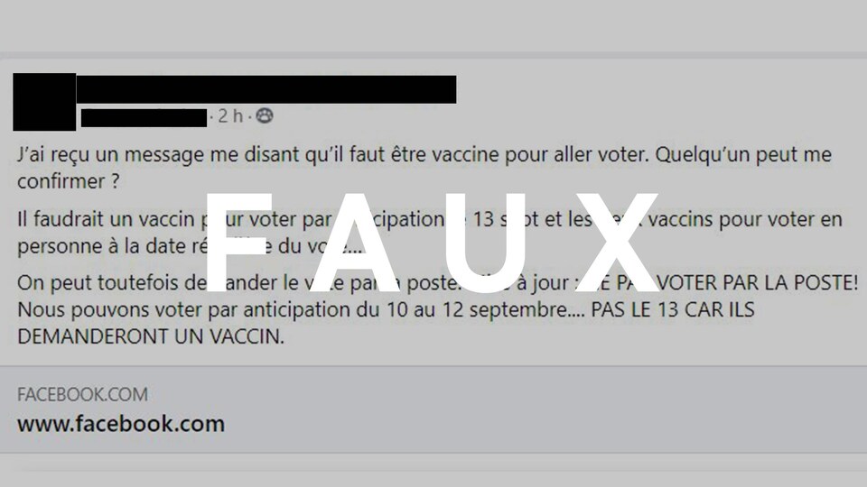 Il s'agit du message dont il est question dans cet article.