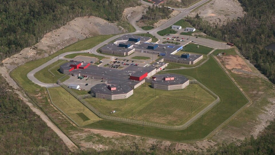 Photo aérienne du centre correctionnel Central Nova Scotia.
