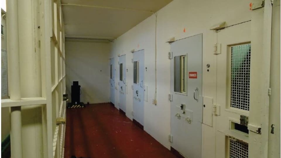 L'unité d'isolement de la prison de North Bay.